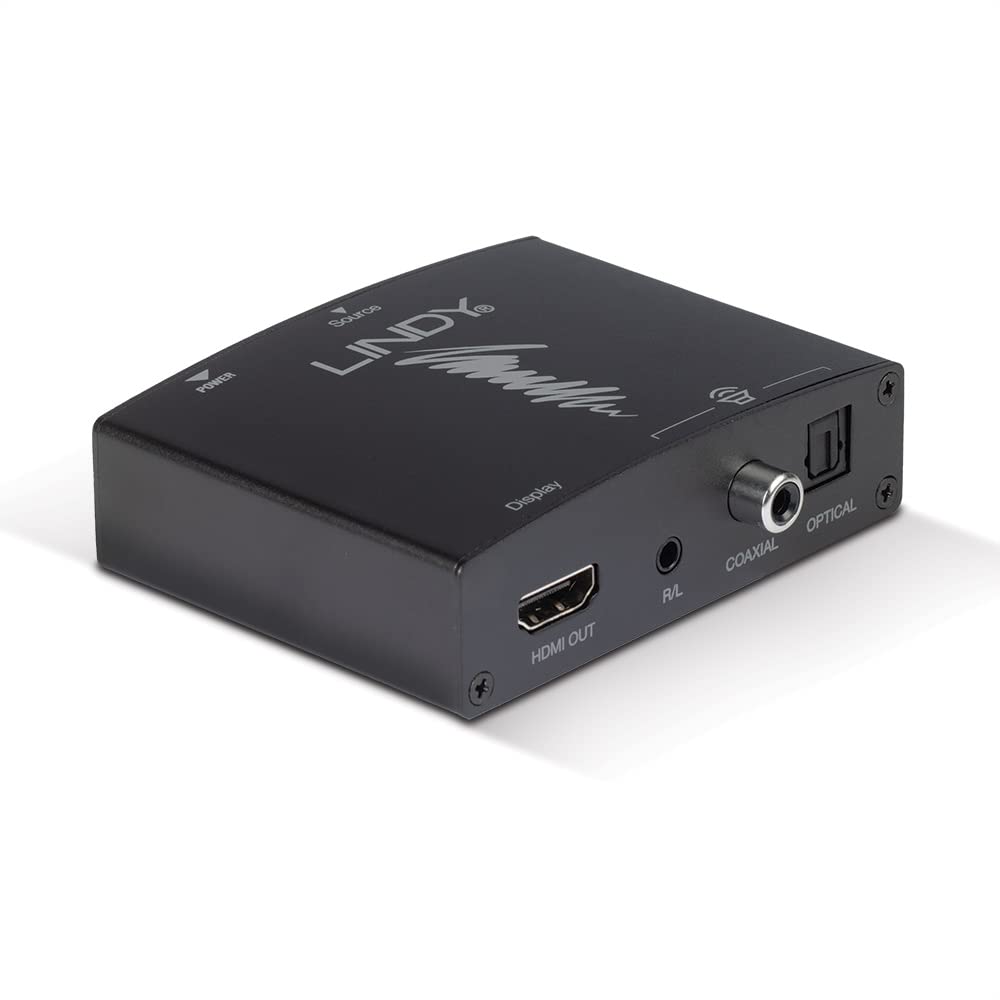 LINDY Audio Extractor HDMI mit Bypass 4K optisch u