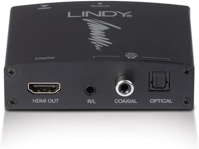 LINDY Audio Extractor HDMI mit Bypass 4K optisch u