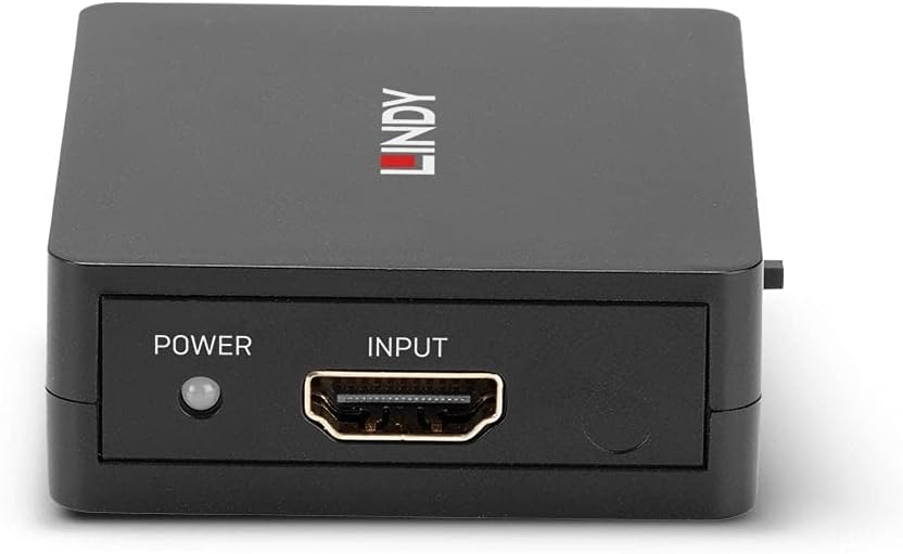 LINDY HDMI Splitter 18G 2 Ports, Compact