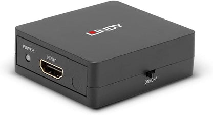 LINDY HDMI Splitter 18G 2 Ports, Compact