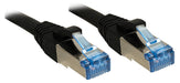 Cavo Patch Cat.6A S/FTP PIMF privo di Alogeni Nero