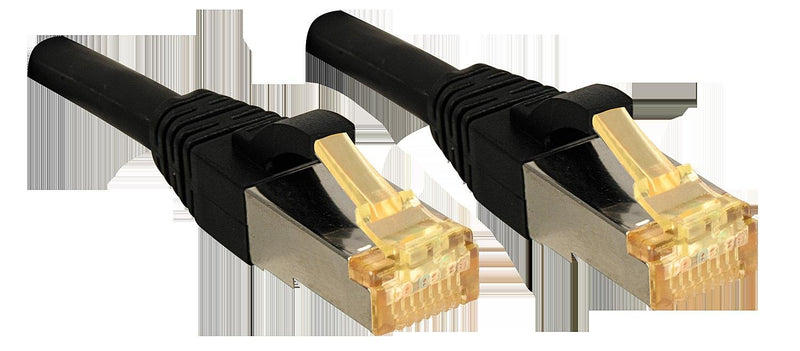 Lindy Cavo RJ45 S/FTP LSOH nero, 0.3m