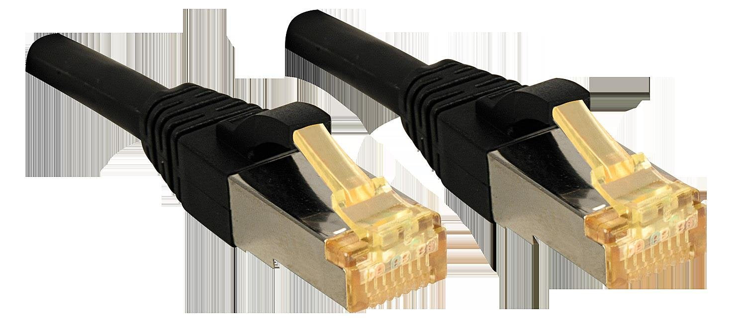 LINDY Cat. 7 S/FTP PIMF LSOH 1 m Patch Cable Black