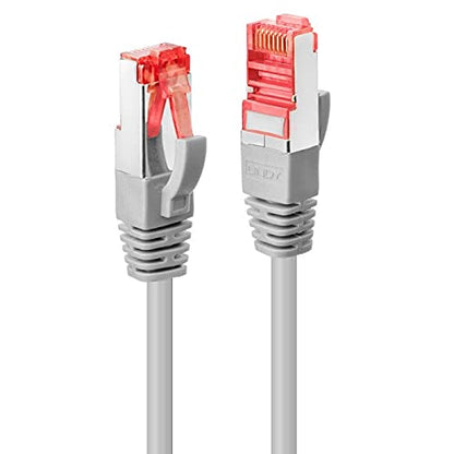 LINDY Cable de Red Rígido UTP Categoría 6 47701 Gris 50 cm 5 cm 1 Unidad