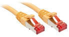 Lindy Cavo di rete S/FTP Cat.6, Giallo 2m