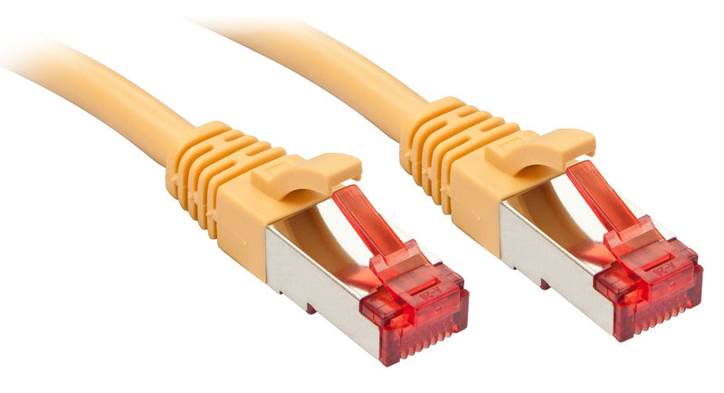 Lindy Cavo di rete S/FTP Cat.6, Giallo 2m