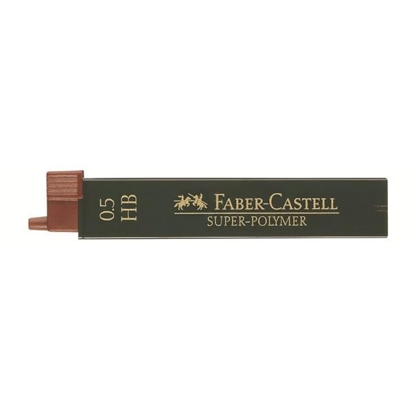 Faber-Castell Pencil Fine Lead Super Polymer, 5x, 0.5HB, 1 5x 0.5HB
