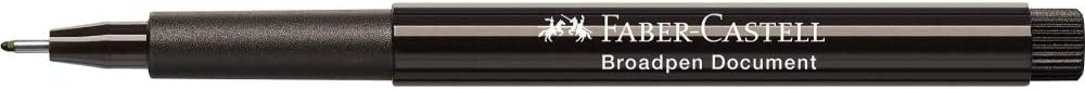 Faber-Castell 1554 Fineliner Broad Pen - Black