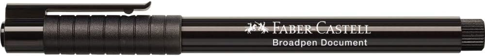 Faber-Castell 1554 Fineliner Broad Pen - Black