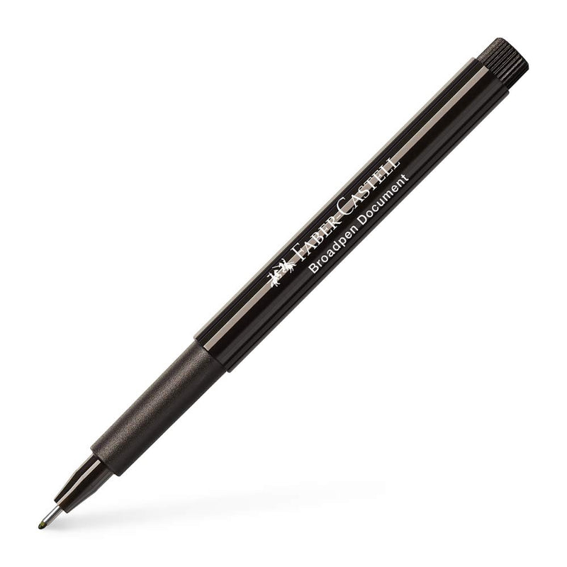 Faber-Castell 1554 Fineliner Broad Pen - Black