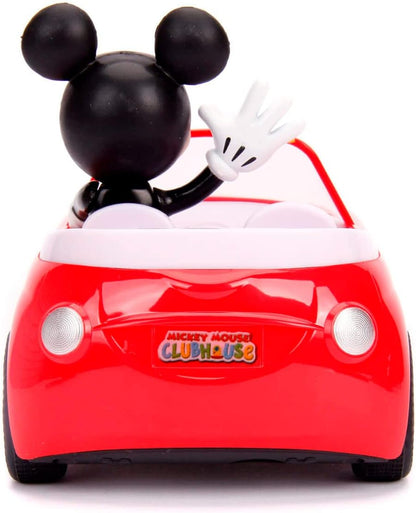 Jada Toys - Disney Mickey Mouse Roadster - Bestuurbare auto - 19 cm - 2.4Ghz - Vanaf 3 jaar