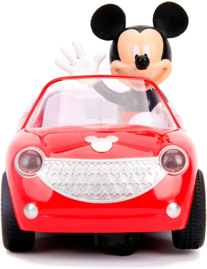 Jada Toys - Disney Mickey Mouse Roadster - Bestuurbare auto - 19 cm - 2.4Ghz - Vanaf 3 jaar