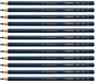 Coloured Pencil for Almost All Surfaces - STABILO All - Pack of 12 - Blue
