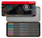 Premium Metallic Fibre-Tip Pen - STABILO Pen 68 metallic - Tin of 8 - Assorted Colours with Hanging Loop