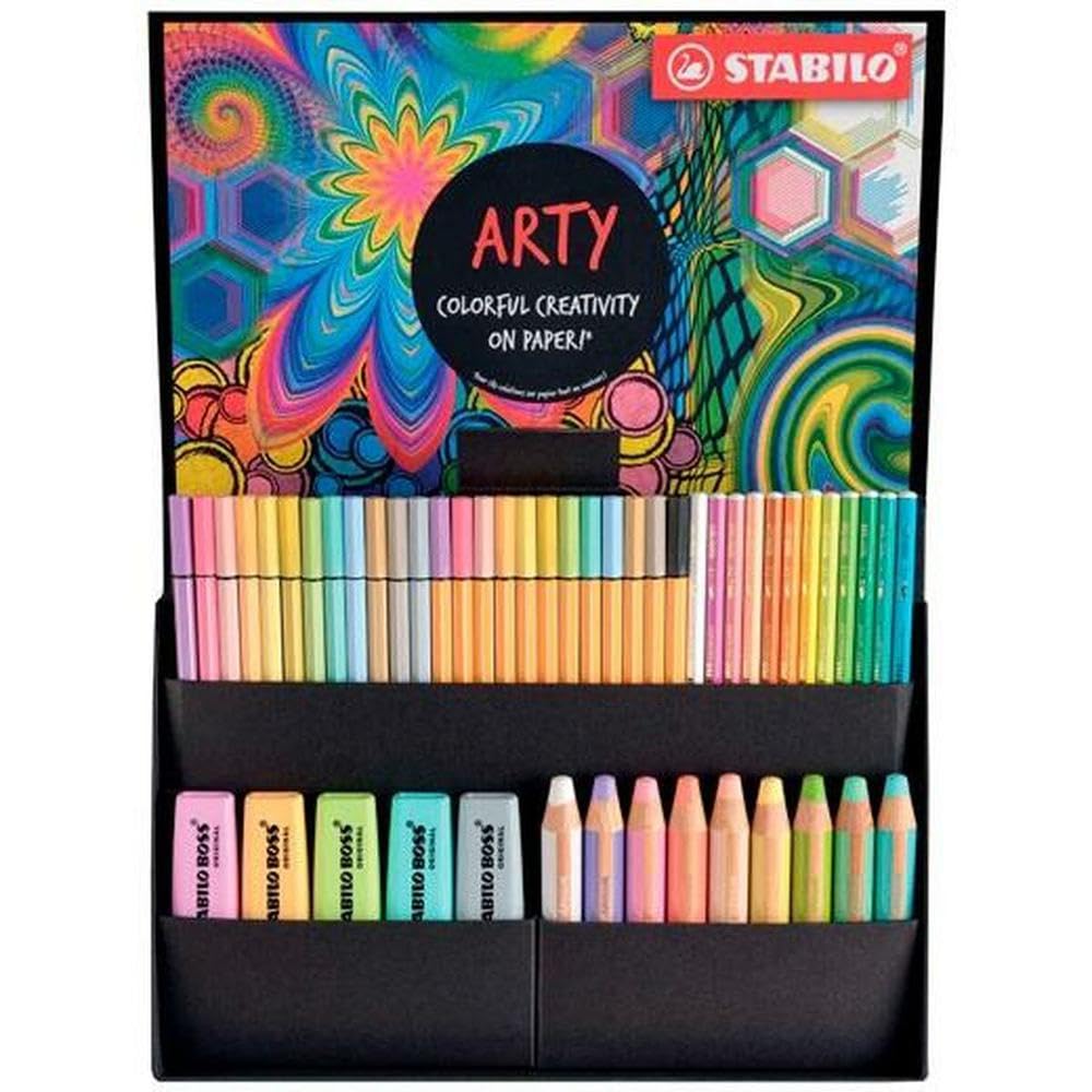 Stabilo Arty`` 50er Kreativ Set Pastel