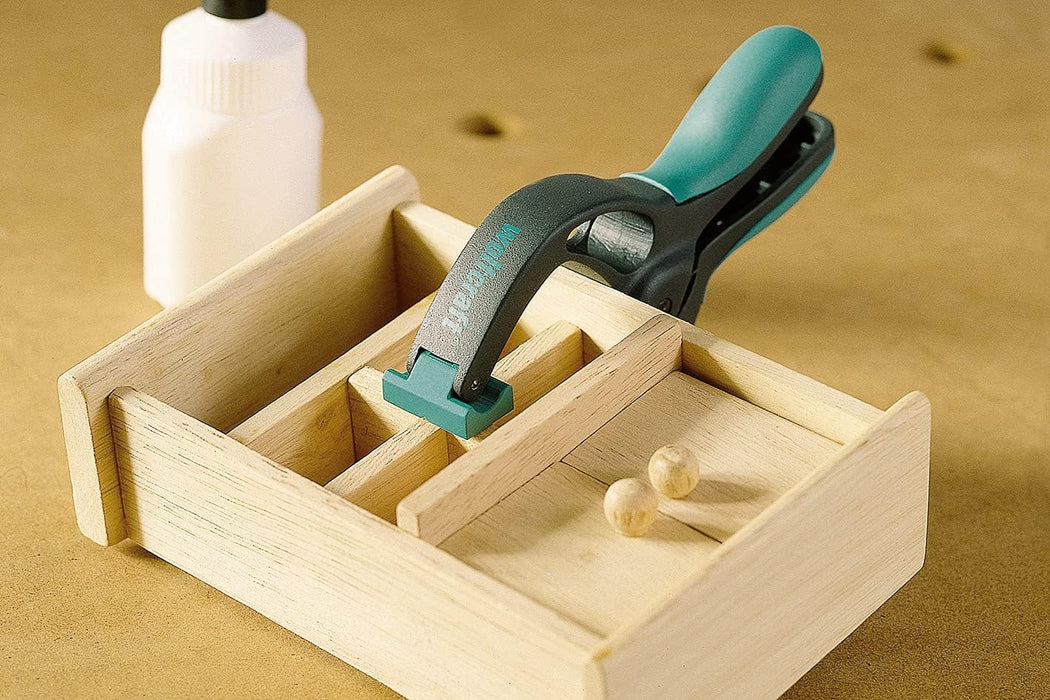 wolfcraft FZ 60 Spring Clamp I 3631000 I Versatile aid for Hobbies and Repair tasks (Pack of 4