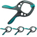 wolfcraft FZ 60 Spring Clamp I 3631000 I Versatile aid for Hobbies and Repair tasks (Pack of 4