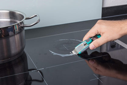 wolfcraft Professional Metal Scraper I 4100000 I For professional cleaning of smooth surfaces, Silver
