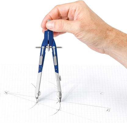 Staedtler Mars Comfort 552 quick compass, Aluminium, 10.49 x 2.21 x 22 cm; 222.26 Grams