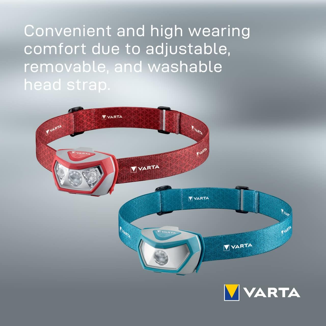 VARTA H20, Plastic, textile, Red