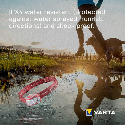 VARTA H20, Plastic, textile, Red