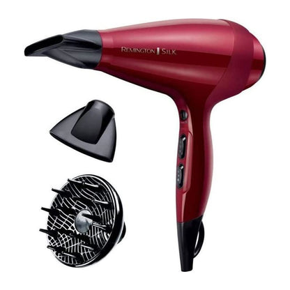Secador Remington Silk Dryer AC9096/ 2400W/ Rojo