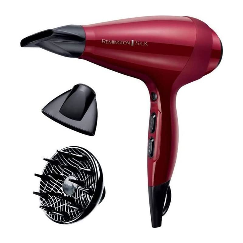 Secador Remington Silk Dryer AC9096/ 2400W/ Rojo