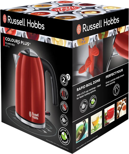 Kettle Russell Hobbs 20412-70 2400W Red Stainless Steel 2400 W 1,7 L (1,7 L)