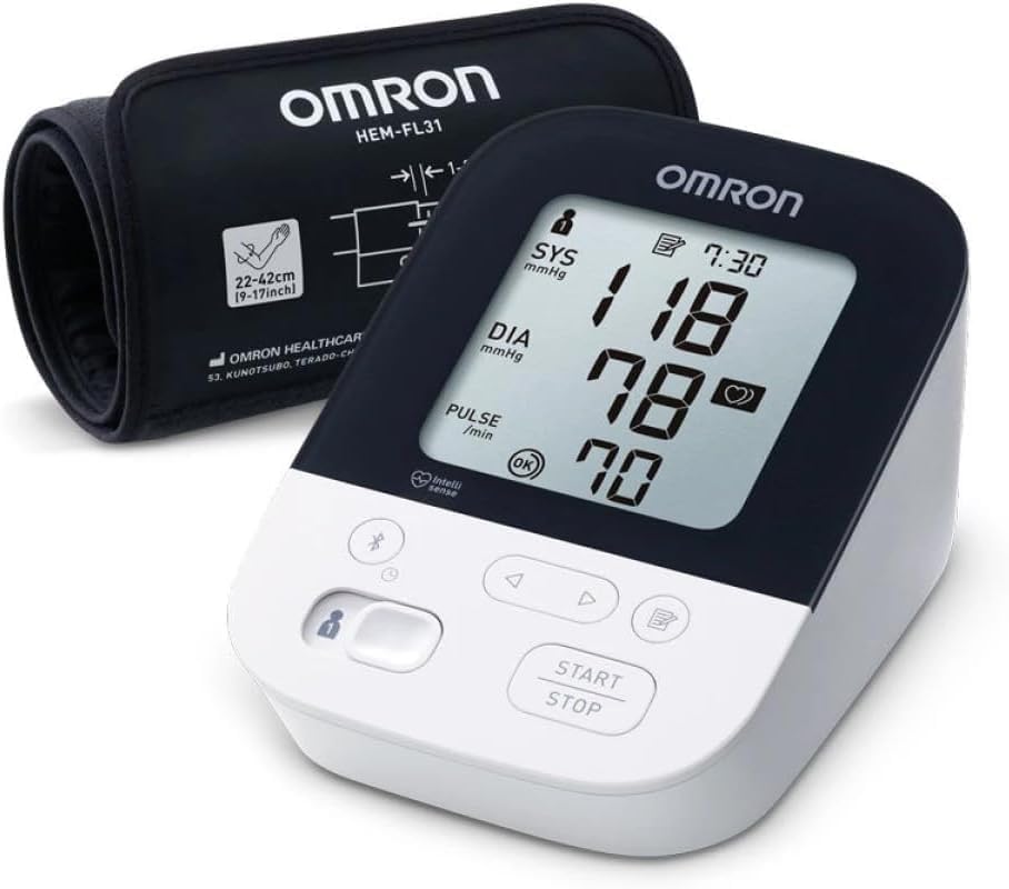 Arm Blood Pressure Monitor Omron Hem-7155T-Ebk