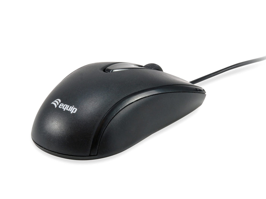Equip 245114 Optical Mouse USB Connection Black up to 1600dpi