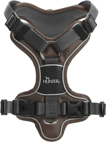 Dog Harness Hunter Divo 45-56 Cm Brown S