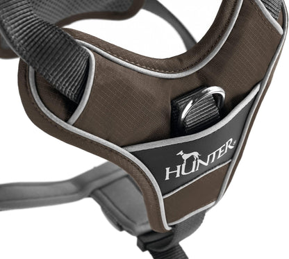 Dog Harness Hunter Divo 45-56 Cm Brown S