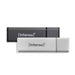 Intenso Alu Line 2x 32 GB USB 2.0 Memory Stick Silver and Anthracite Pack of 2 2x 32 GB - USB 2.0 Silver + Anthracite