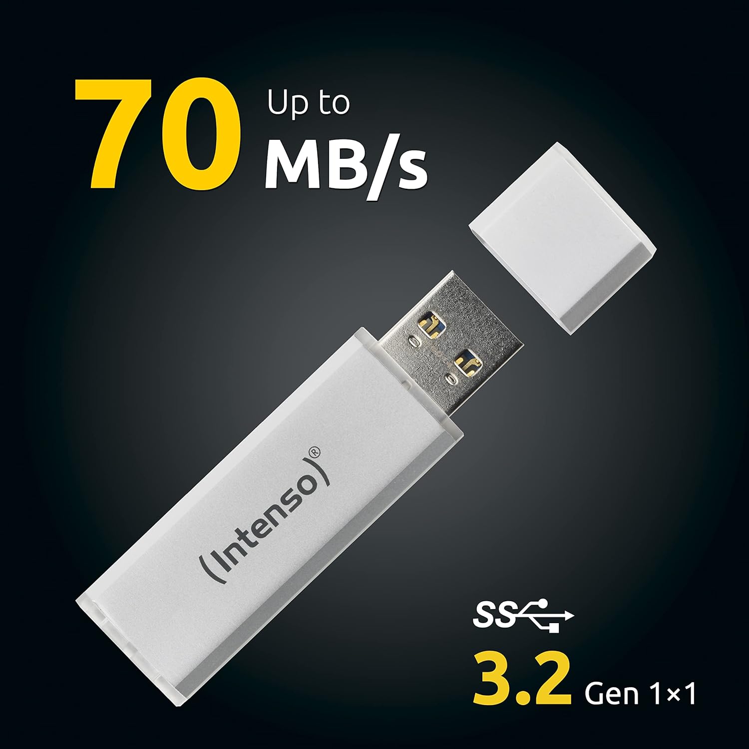 Intenso Ultra Line 512GB Speicherstick USB 3.0 silber