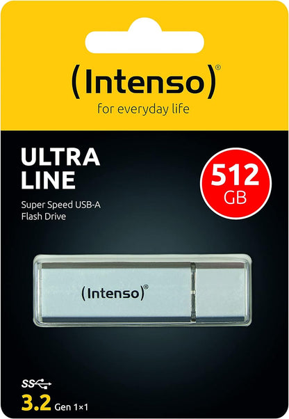 Intenso Ultra Line 512GB Speicherstick USB 3.0 silber