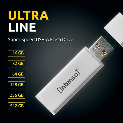 Intenso Ultra Line 512GB Speicherstick USB 3.0 silber