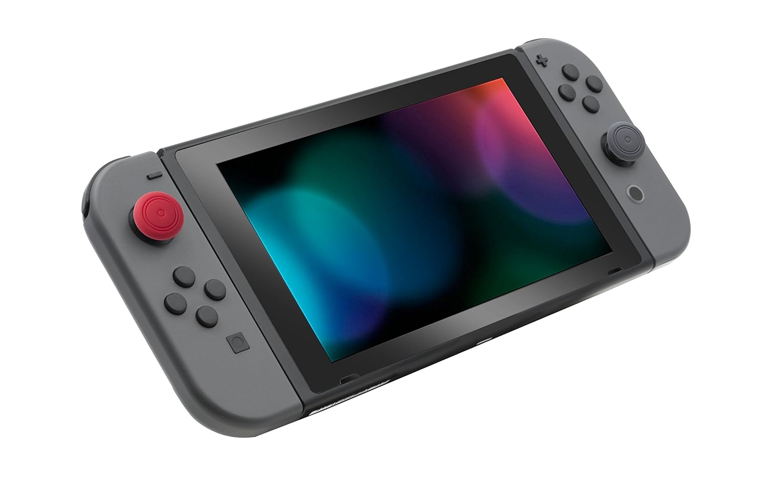 snakebyte Switch TOUGH:KIT - schwarz - harte Schutzhülle - H9 Glas - Screen Protector - Reinigungstuch - Analog Control Caps - Tough Case - Game Case - für Nintendo Switch Tough Kit Black