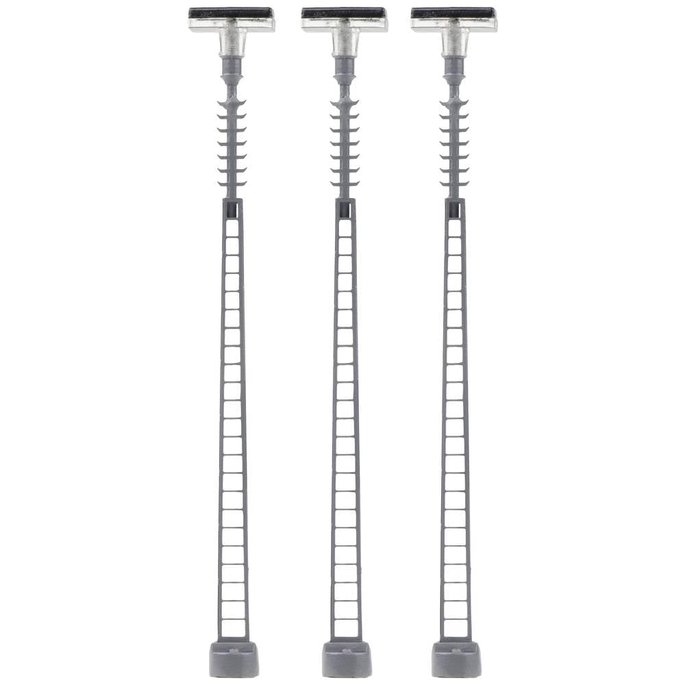 272118 Led-opzetstuk voor roostermast, warmwit (3 stuks
