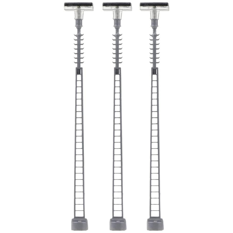 272118 Led-opzetstuk voor roostermast, warmwit (3 stuks