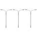 Faller - 1/87 Led-lantaarnpaal 2 Armen Koud Wit 3 Stuks (7/23) *