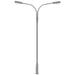 Faller LED Curved Neck Dbl Arm Street Light Cool White 94mm FA180220 HO Gauge