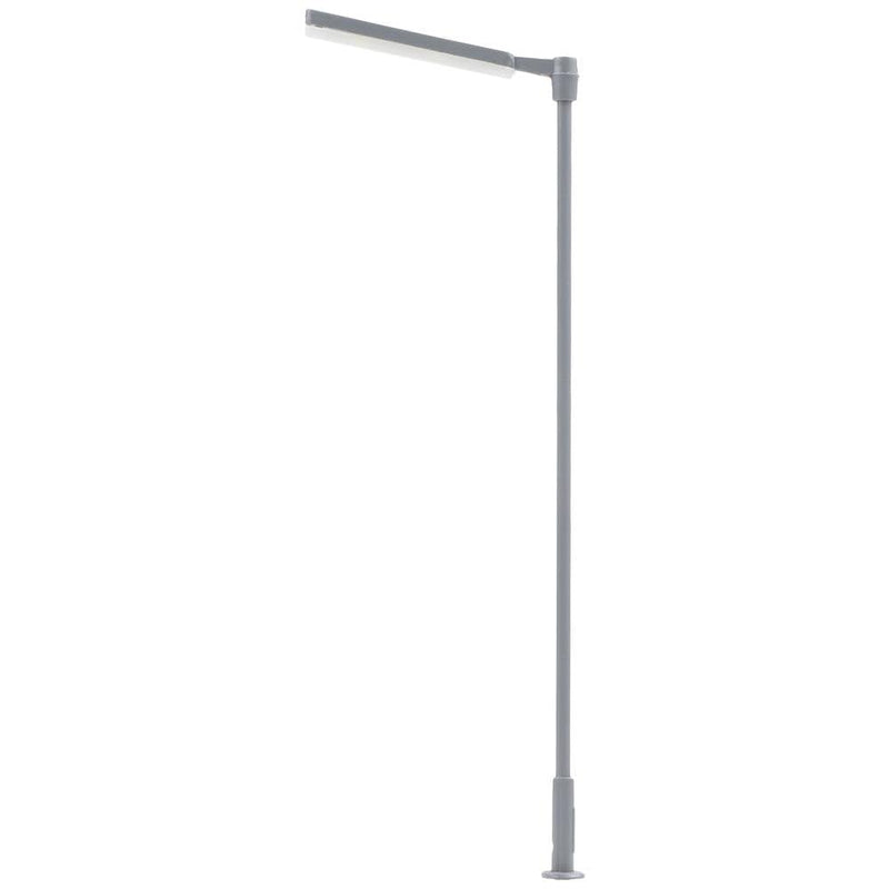 Faller LED Straight Arm Street Light Cool White 95mm FA180221 HO Gauge