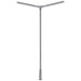 Faller LED Straight Dbl Arm Street Light Cool White 95mm FA180222 HO Gauge
