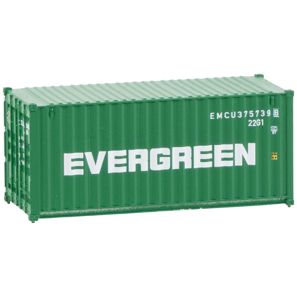 Faller 20' Evergreen 182004 H0 Container Pack of 1