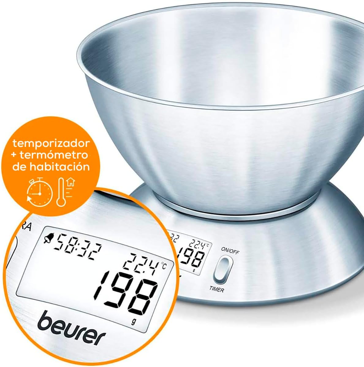 Bilancia Da Cucina Con Ciotola Ks54