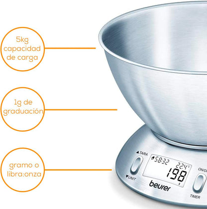 Bilancia Da Cucina Con Ciotola Ks54