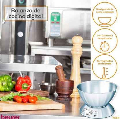 Bilancia Da Cucina Con Ciotola Ks54