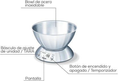 Bilancia Da Cucina Con Ciotola Ks54