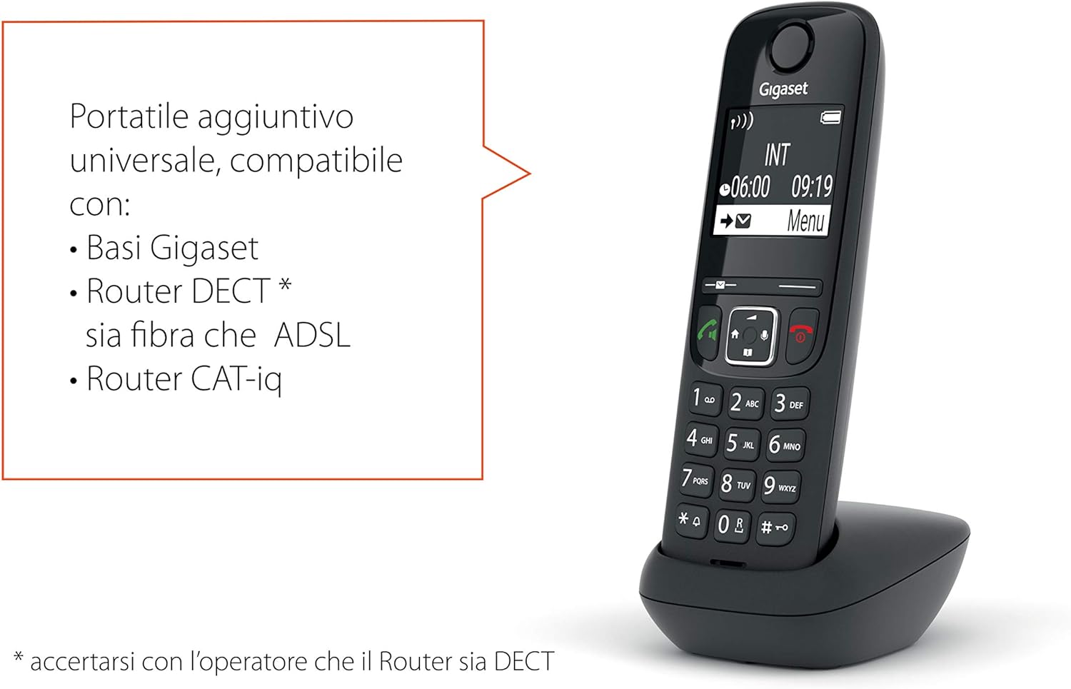 Gigaset AS690 HX schwarz int.