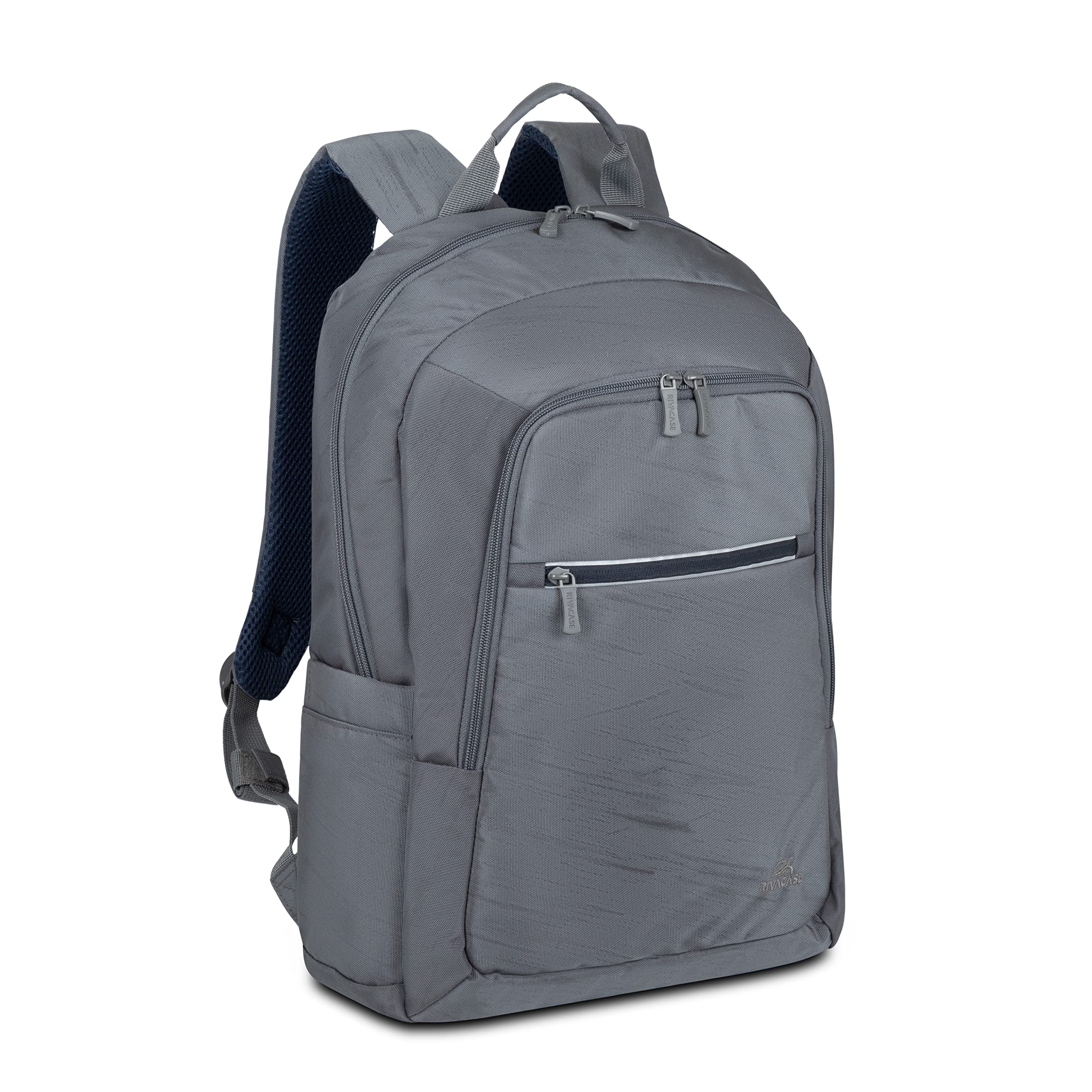 RIVACASE 7561 ECO Backpack for Laptops 15.6-16 Inches Grey, Gray, 15,6"-16"